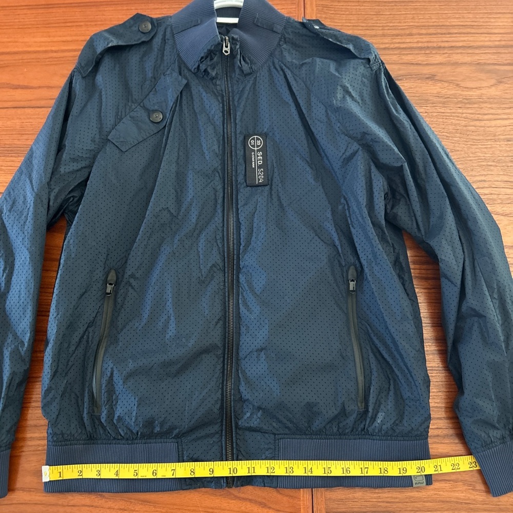 G-Star Dark Blue Windbreaker Jacket. Astron Bomber.